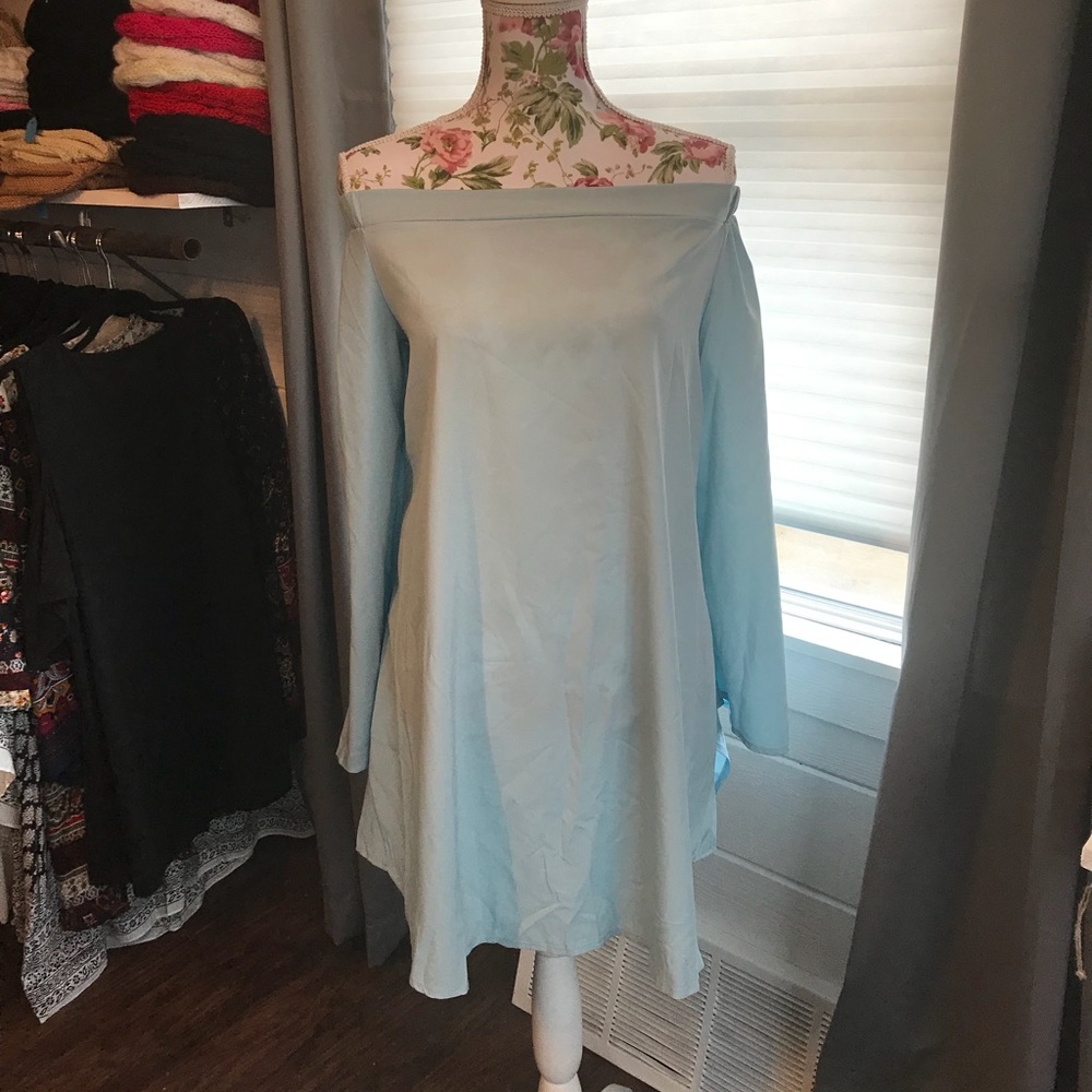 Off the shoulder dress